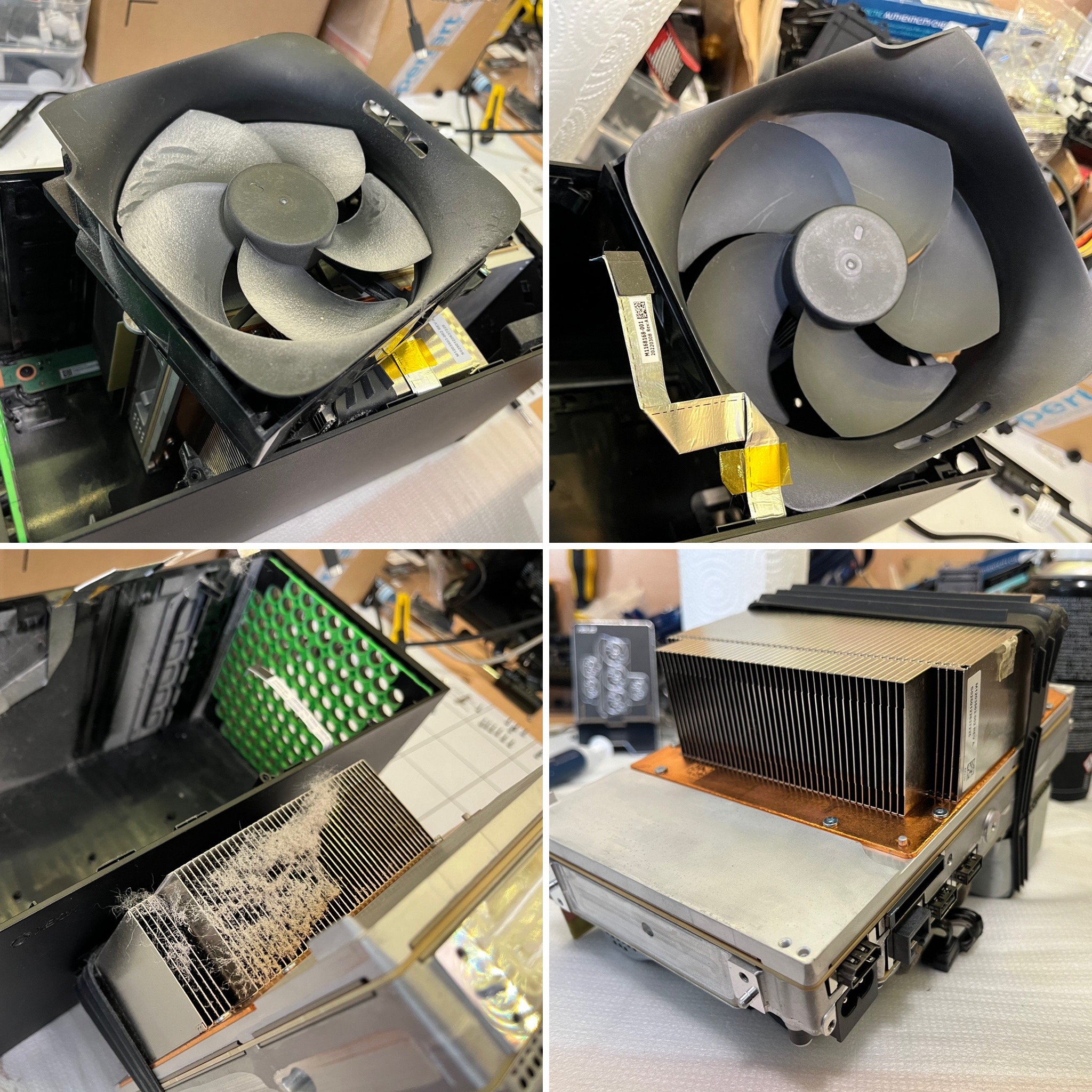 Xbox Series X takarítása, újrapasztázása